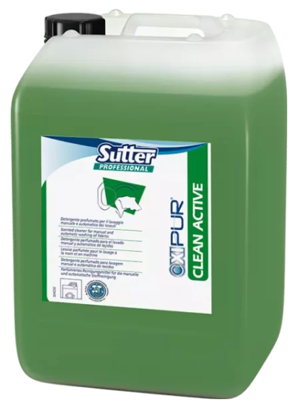 CLEAN ACTIVE 20кг. - концентрований миючий засіб для прання (SUTTER Professional)